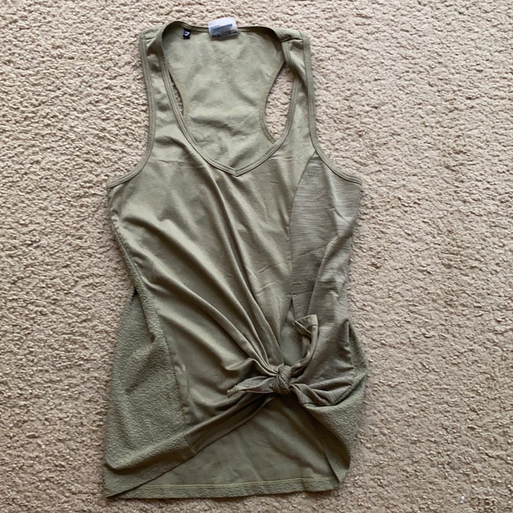 Gymshark tie front workout tank